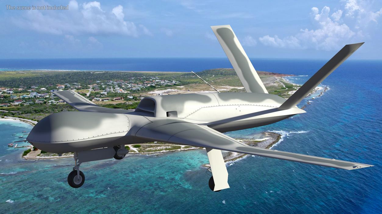 General Atomics Avenger Drone 3D model