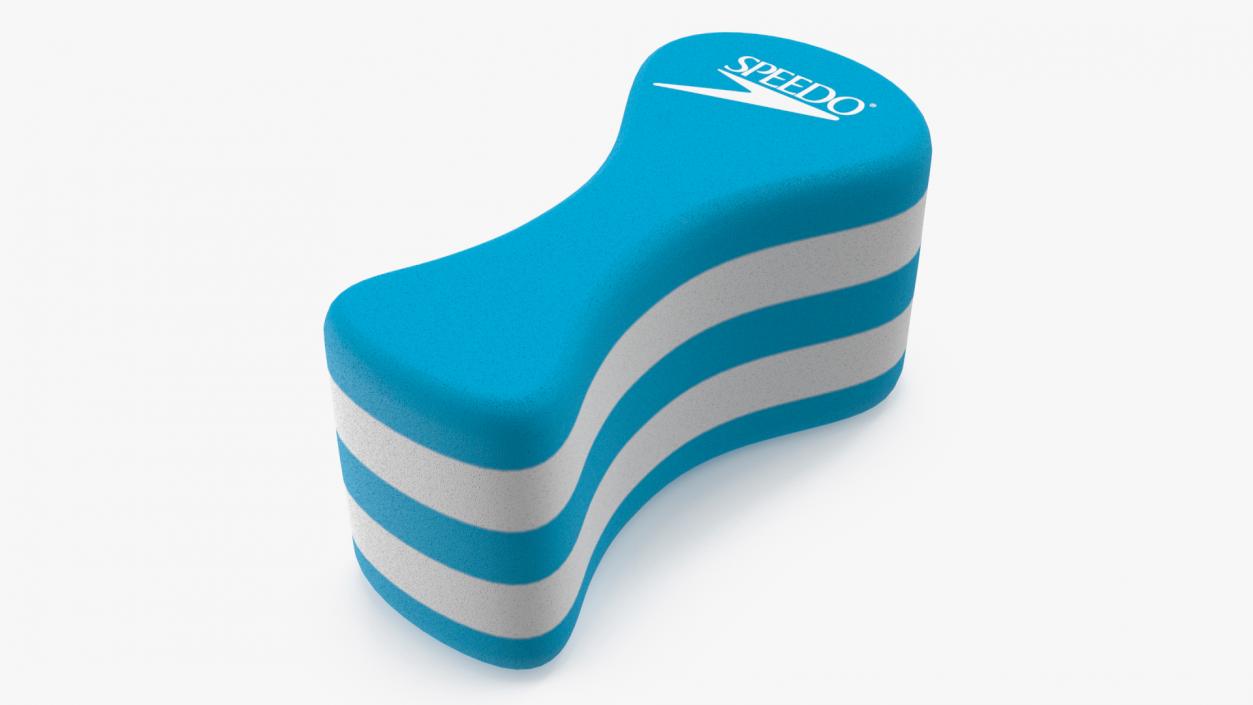 3D model Swim Training Pull Buoy Speedo Blue and White