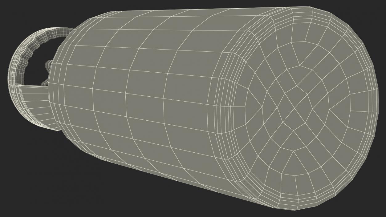 Co2 Balloon with Valve 3D