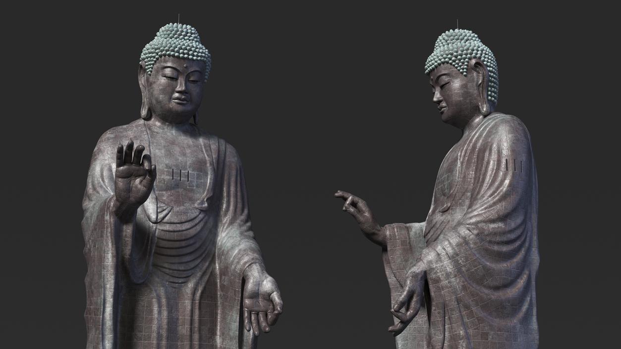 Ushiku Daibutsu Buddha 3D