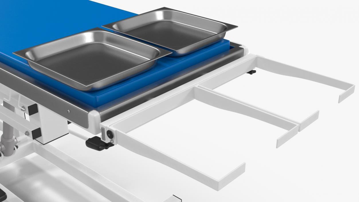 Examination Table for Veterinary Rigged 3D model