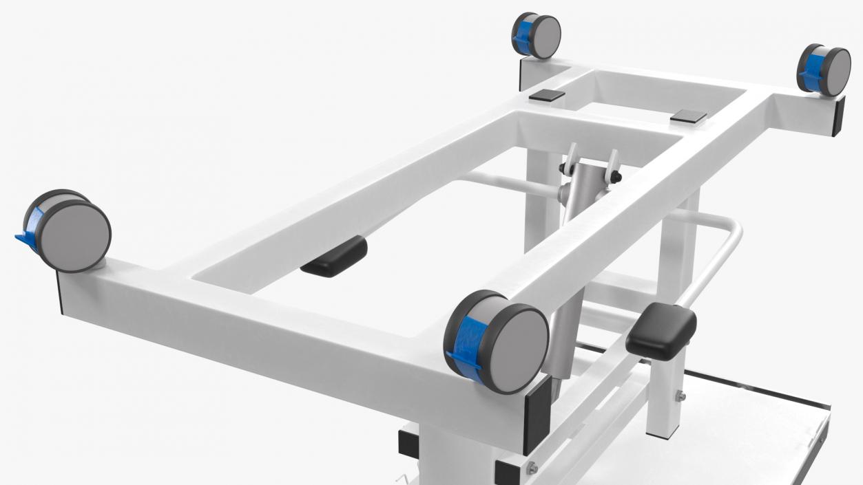 Examination Table for Veterinary Rigged 3D model