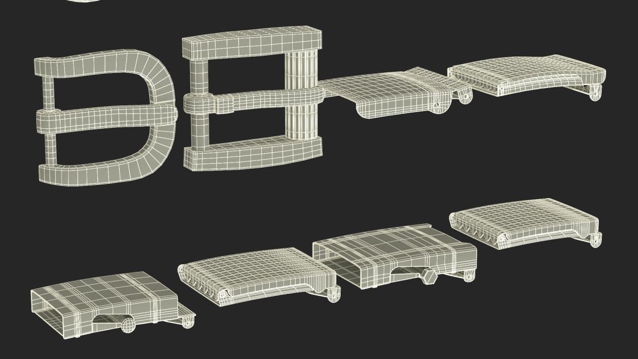 3D Belt Bucklers model