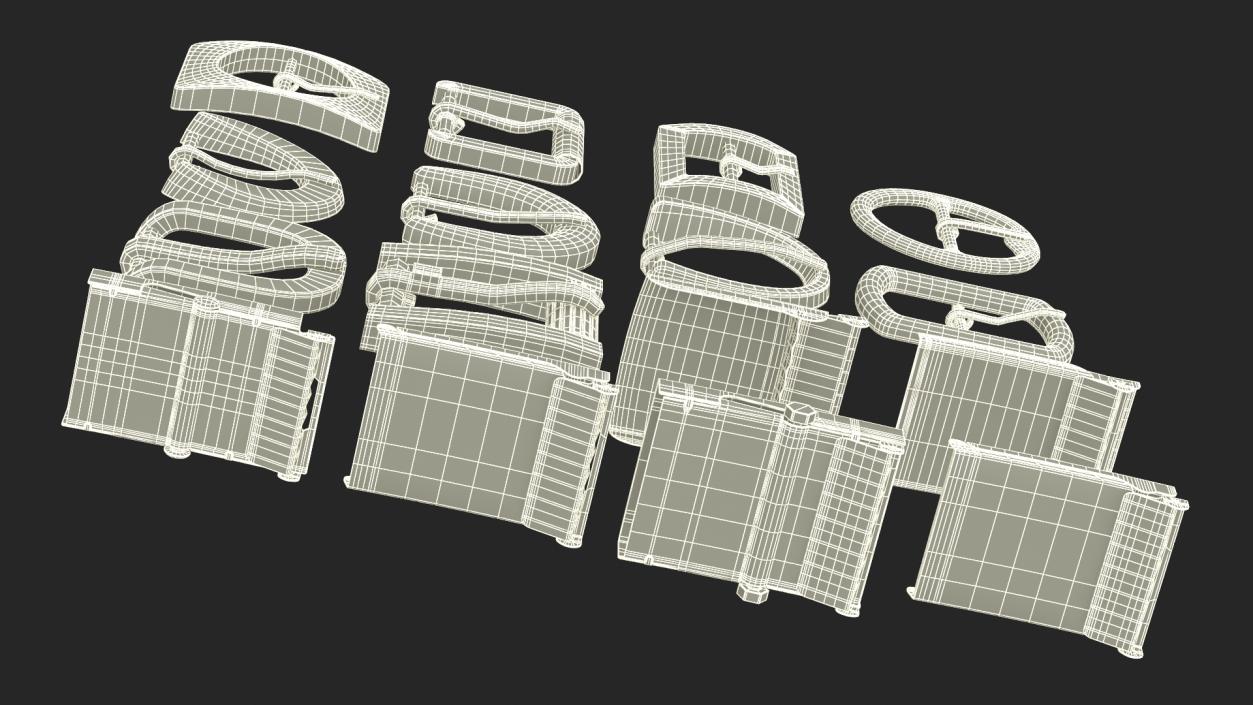 3D Belt Bucklers model