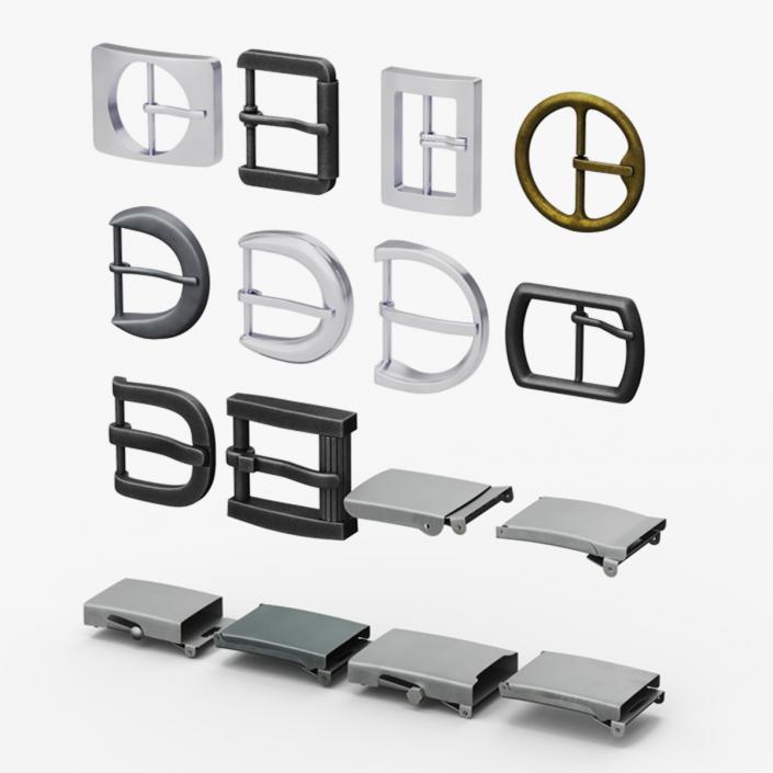 3D Belt Bucklers model