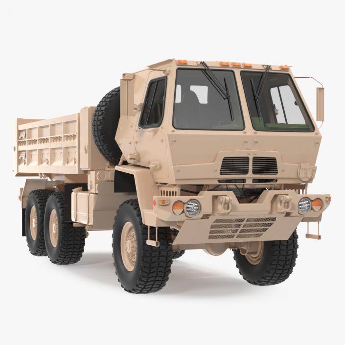 3D model Oshkosh FMTV 10 Ton Dump Truck