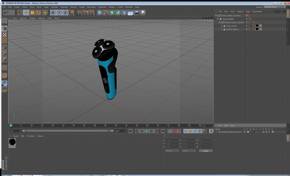 Electic Shaver Generic 3D