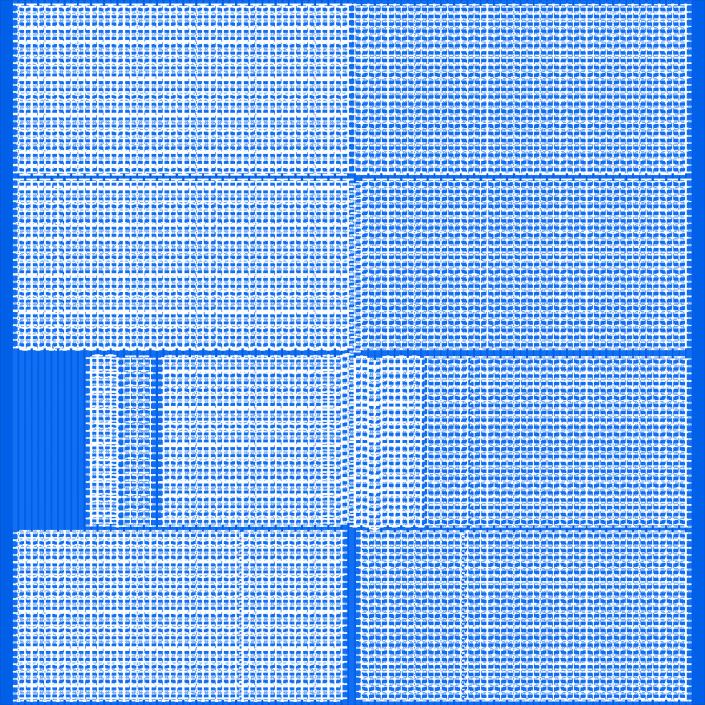 3D Barrier Fence Roll Blue model