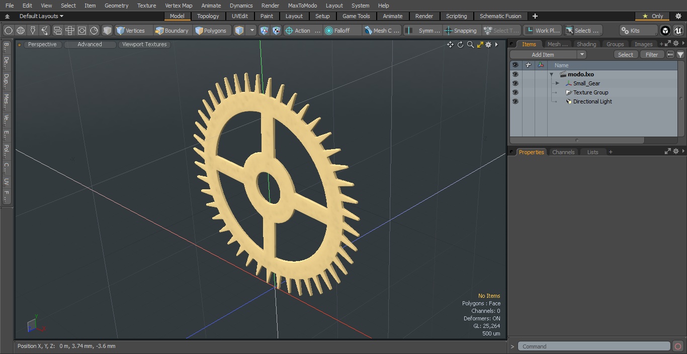 3D model Small Gear