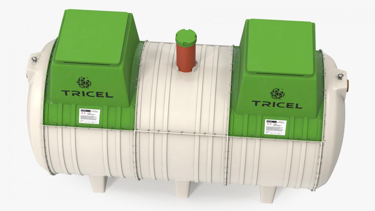 Tricel Novo Sewage Treatment Plant 3D model