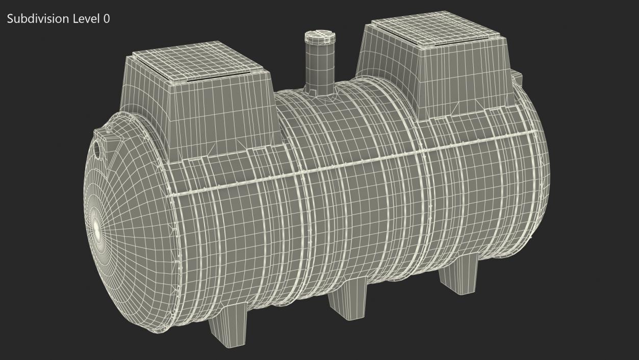 Tricel Novo Sewage Treatment Plant 3D model