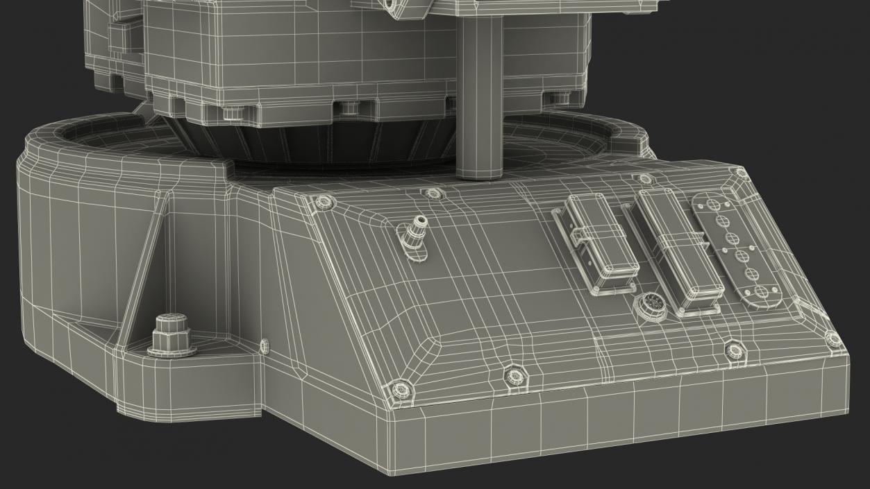 3D High Speed 6 Axis Industrial Robot Rigged