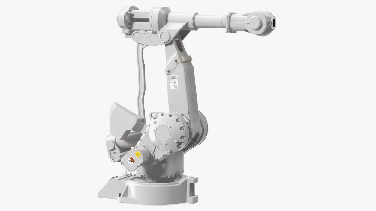 3D High Speed 6 Axis Industrial Robot Rigged