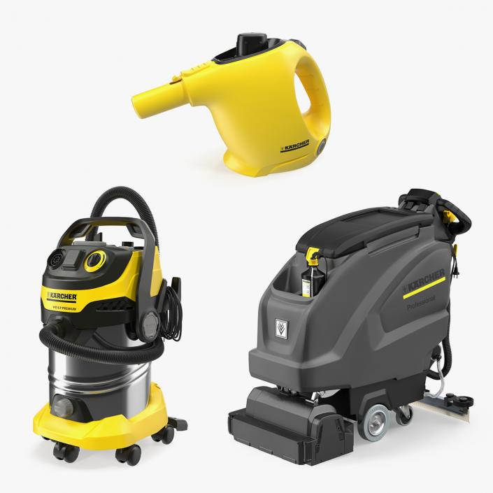 3D Karcher Clearing Tools Collection model