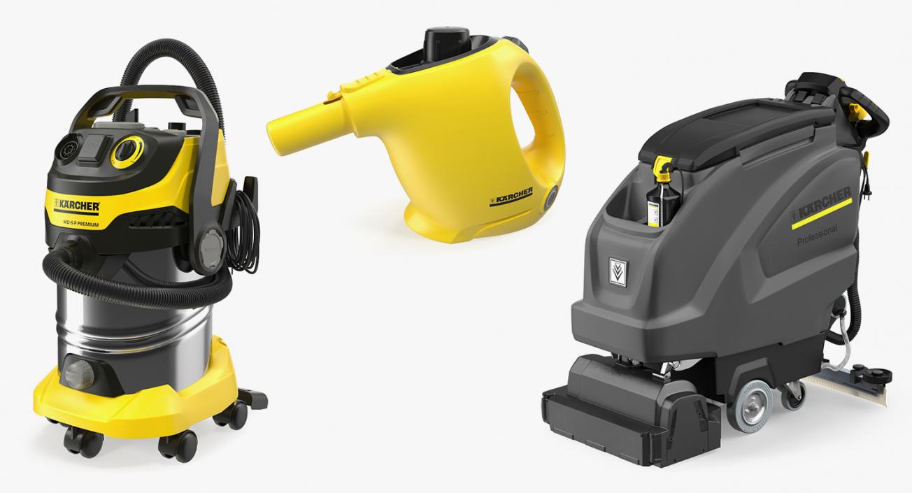 3D Karcher Clearing Tools Collection model