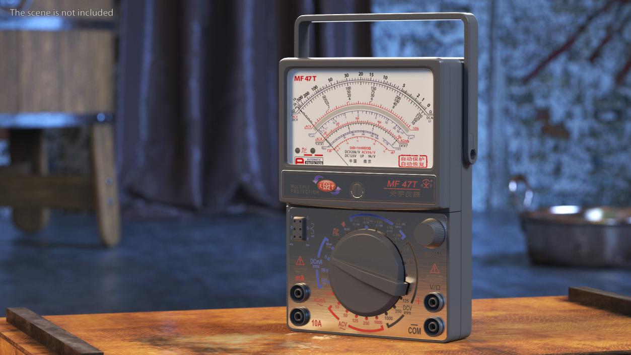 Watt Meters Collection 3D