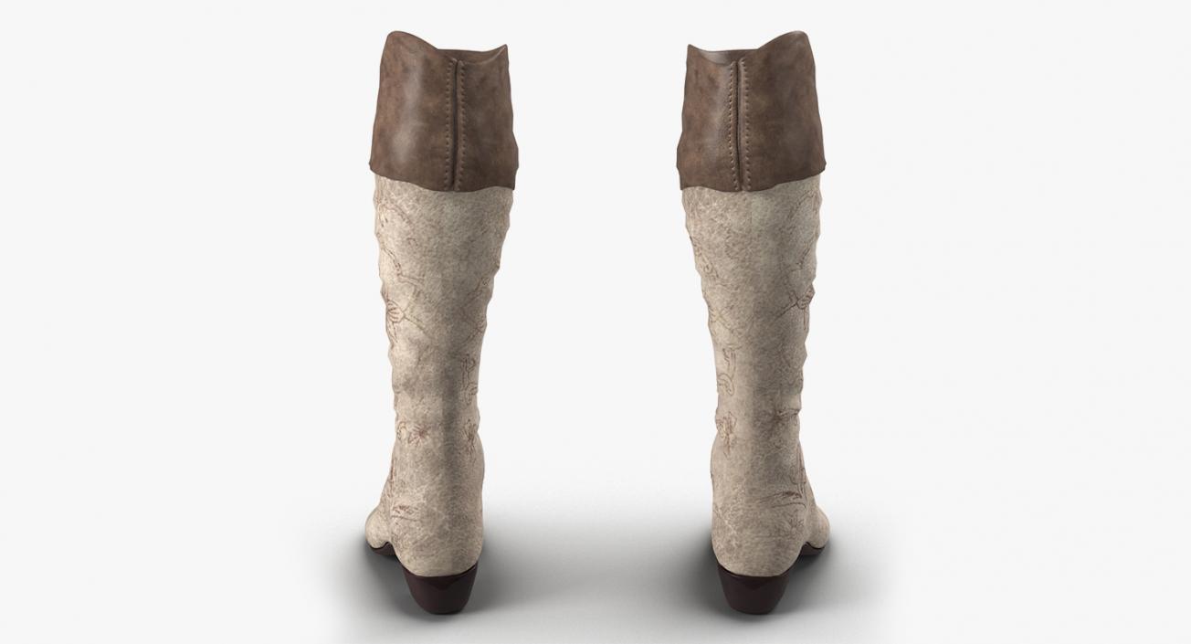 3D High Boots Collection 4 model