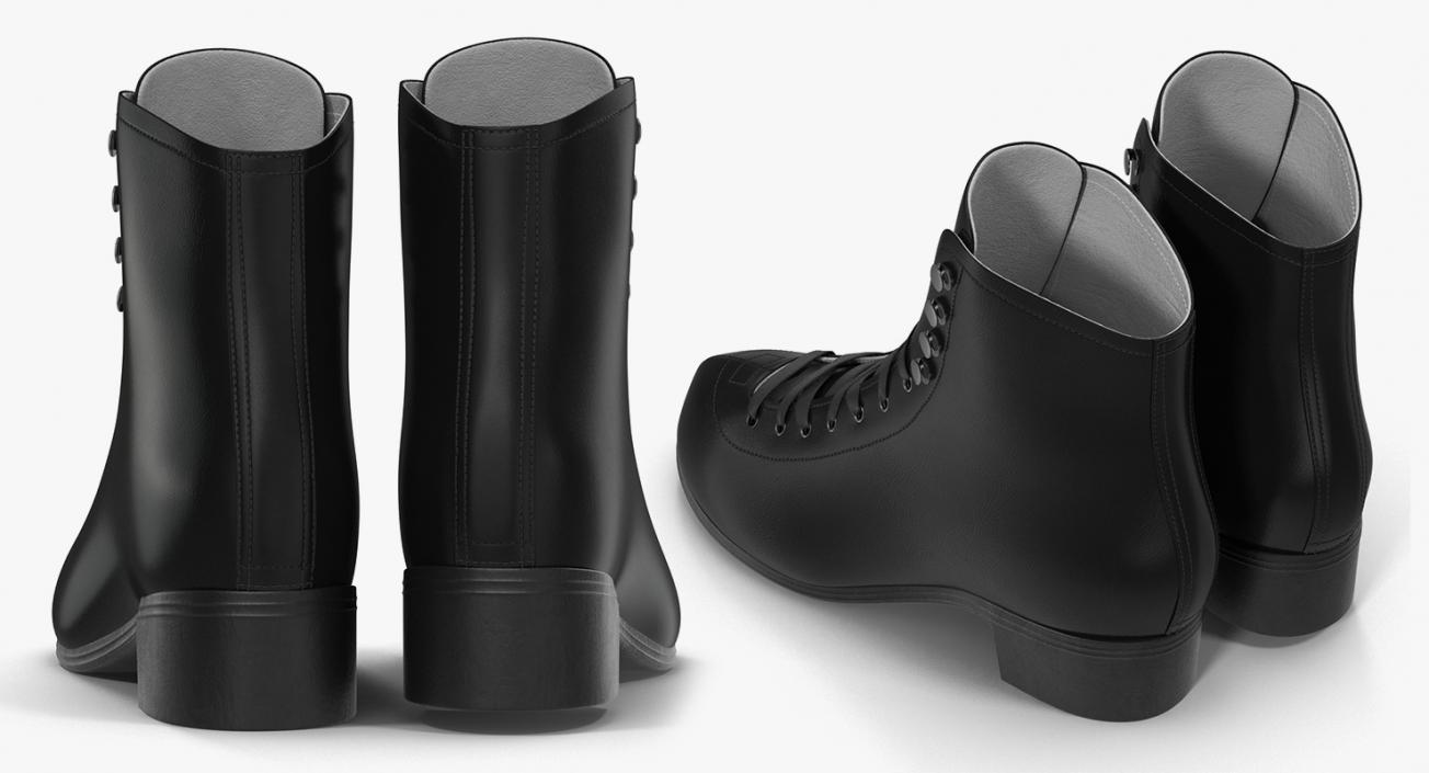 3D High Boots Collection 4 model