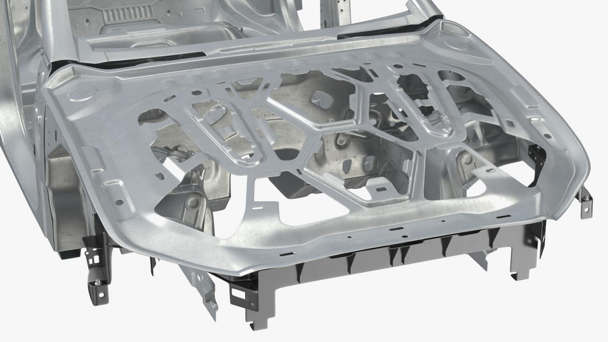 Car Body on Frame 3D