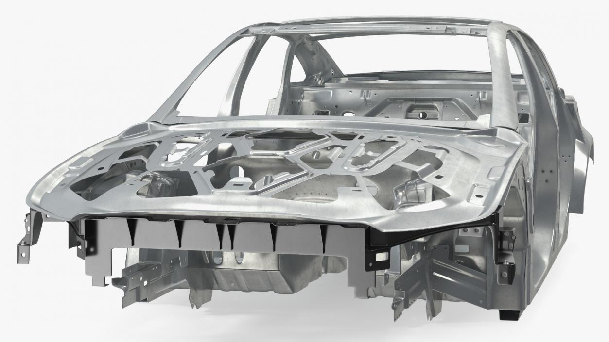 Car Body on Frame 3D