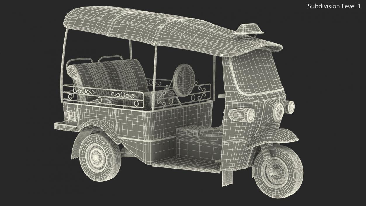 3D Auto Rickshaw model