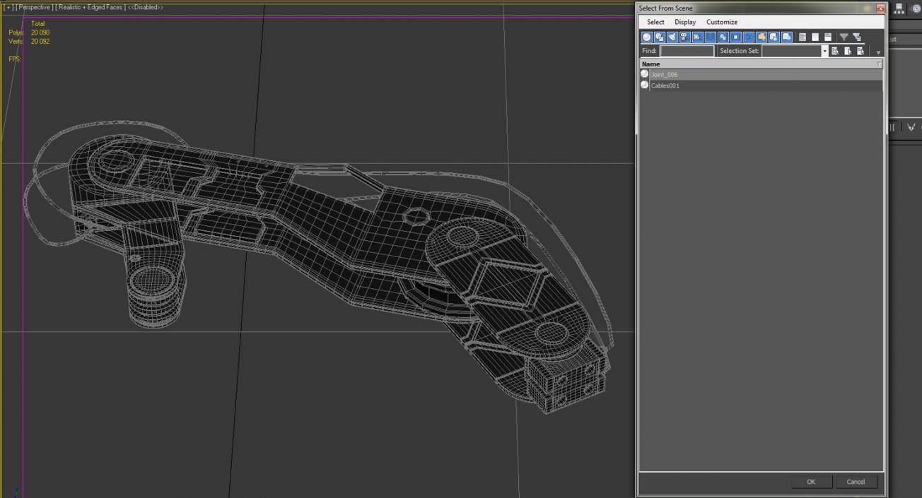 3D model Anodized Industrial Joint