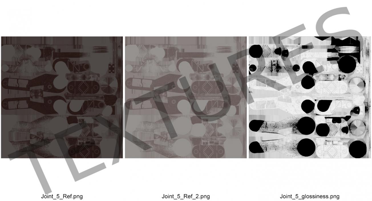 3D model Anodized Industrial Joint