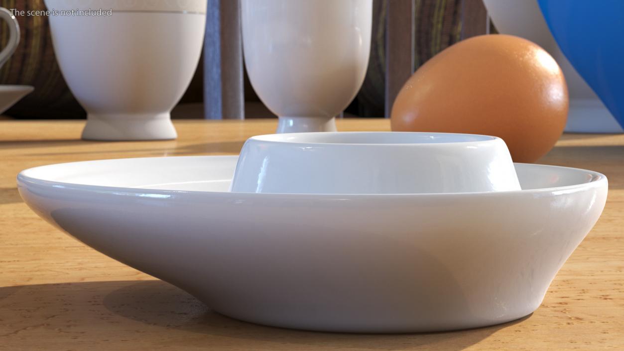 Flat Egg Cup 3D