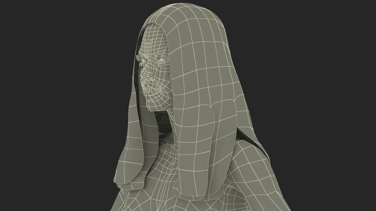 Naked European Woman Rigged 3D