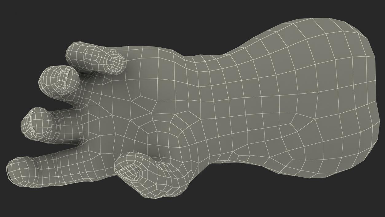 3D model Hulk Hands Idle