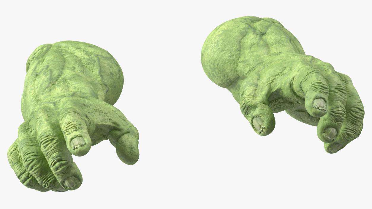 3D model Hulk Hands Idle