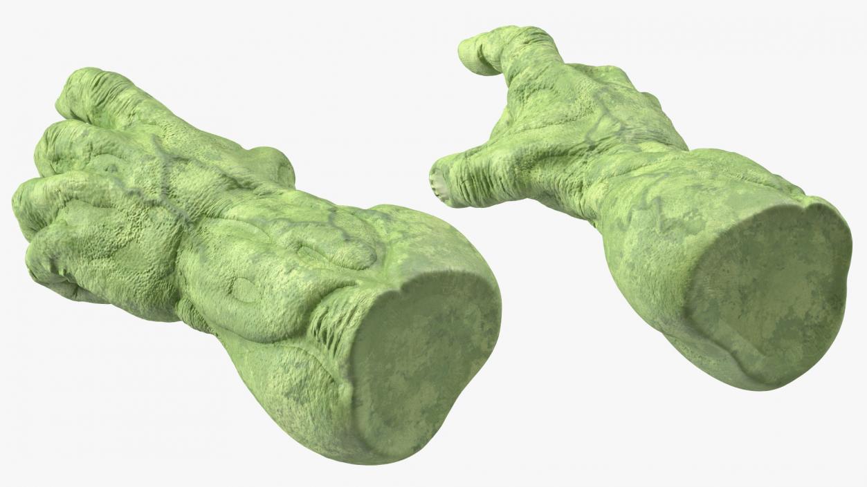 3D model Hulk Hands Idle