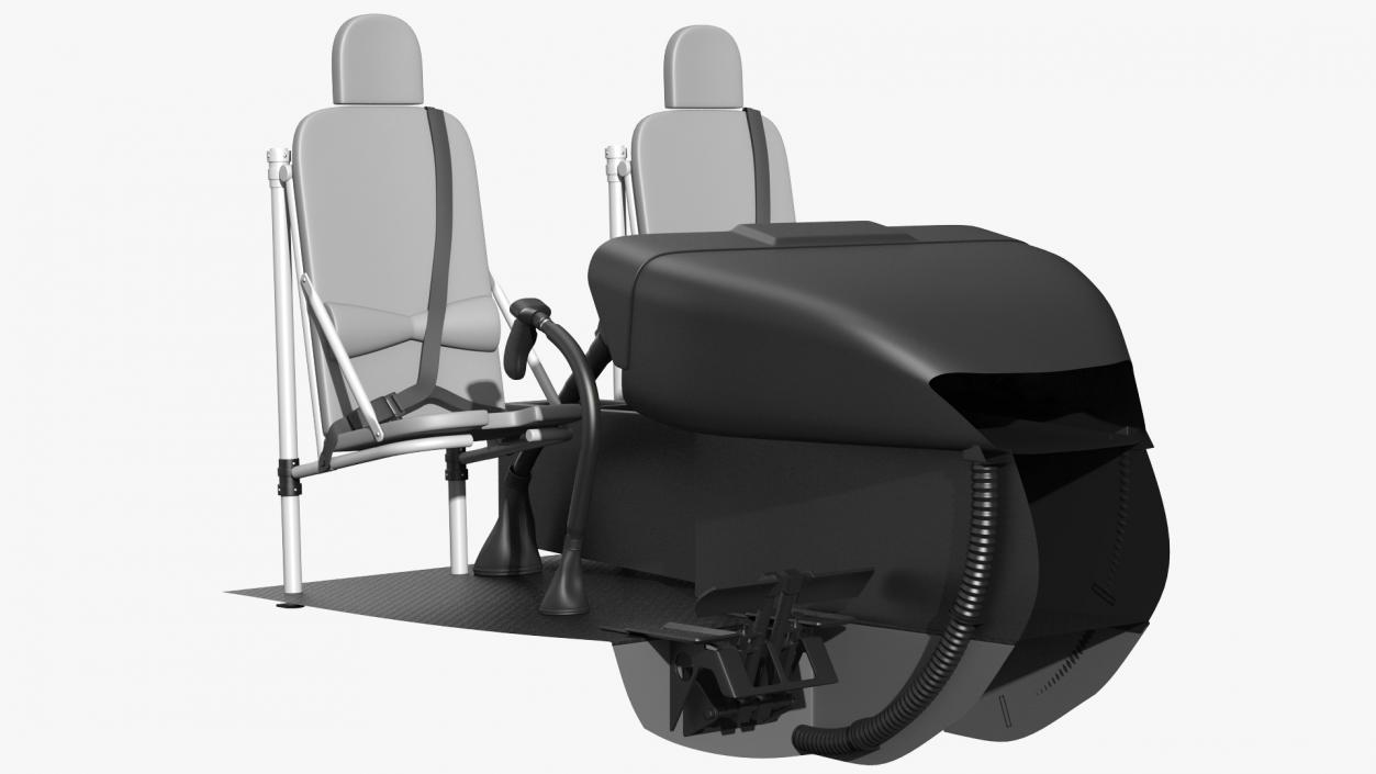 3D Cockpits Controls Collection model