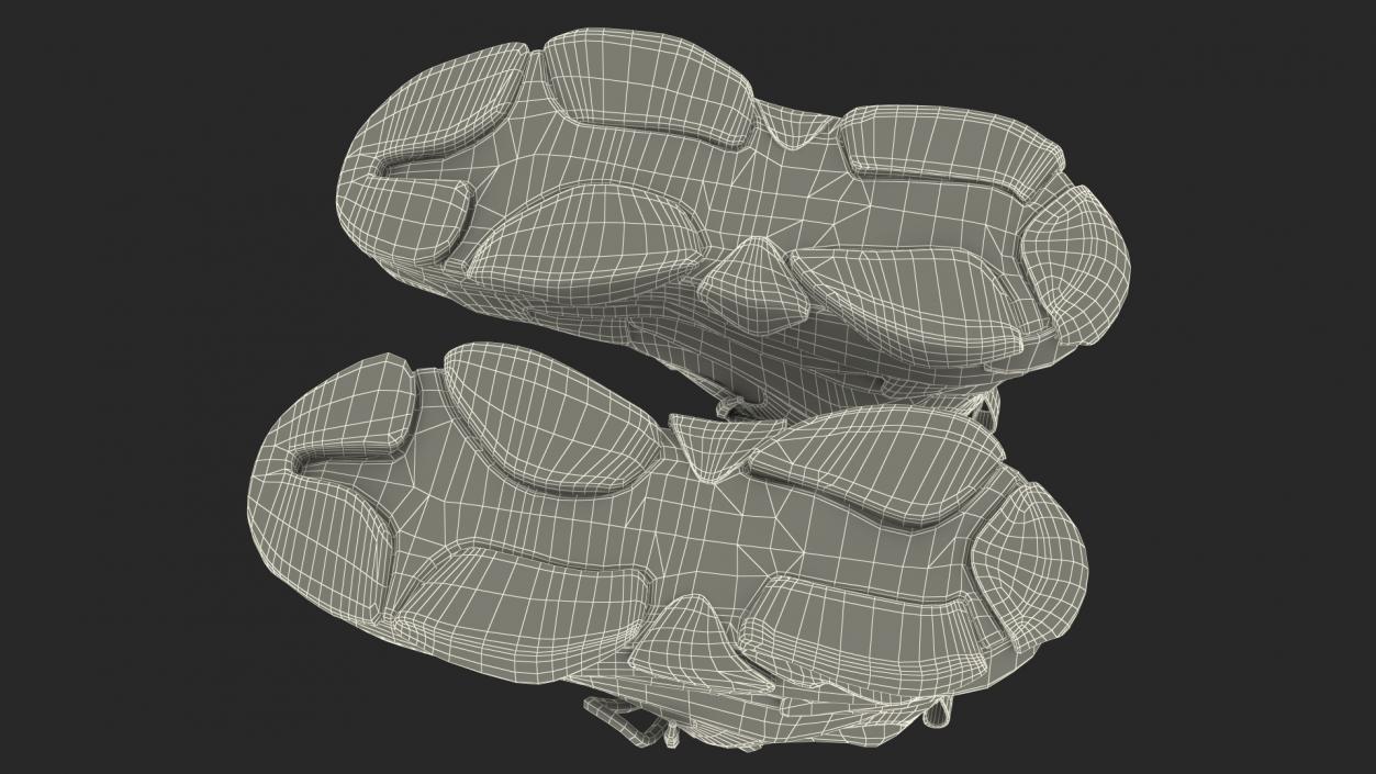 Ugly Sneakers Multicolor 3D model