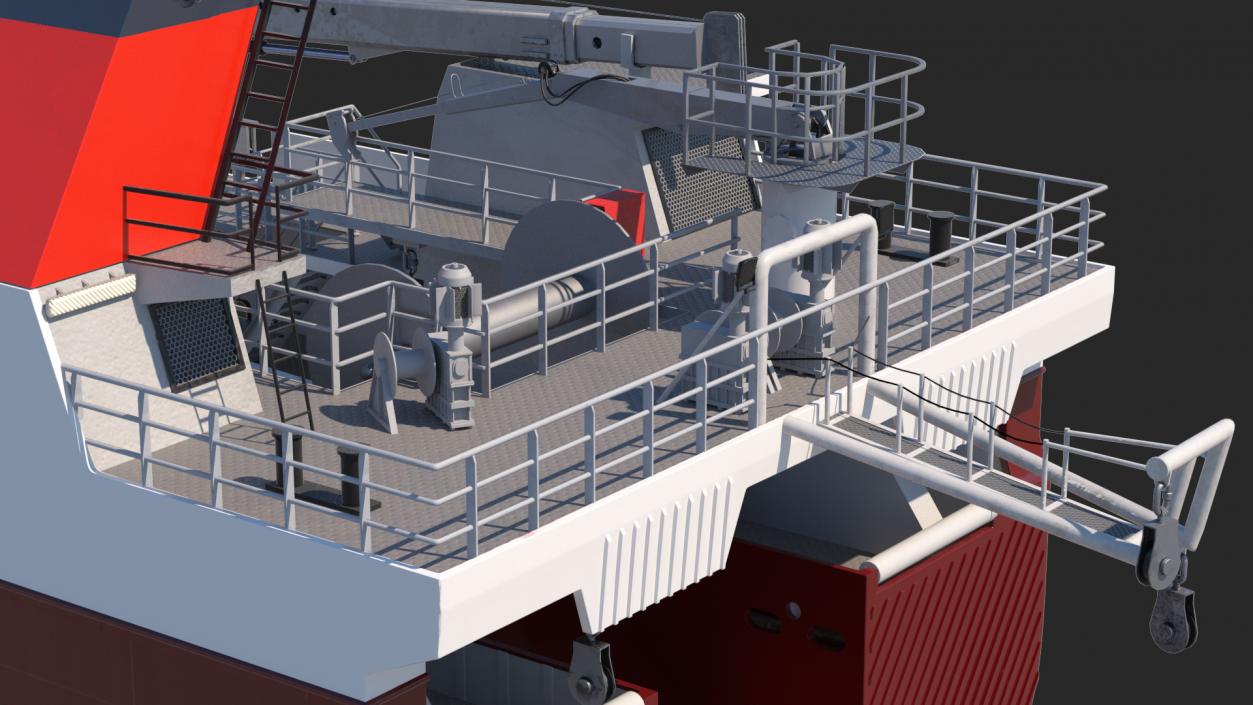 Trawler Fishing Vessel 3D