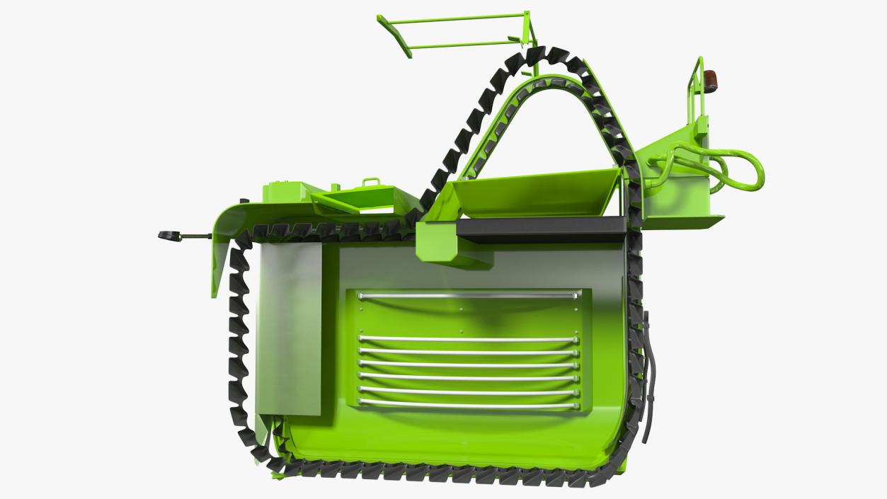 Grape Harvester Rigged 3D