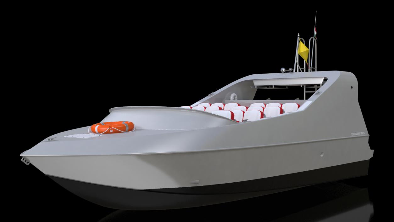 3D Moggaro 950 WJ Boat Silver