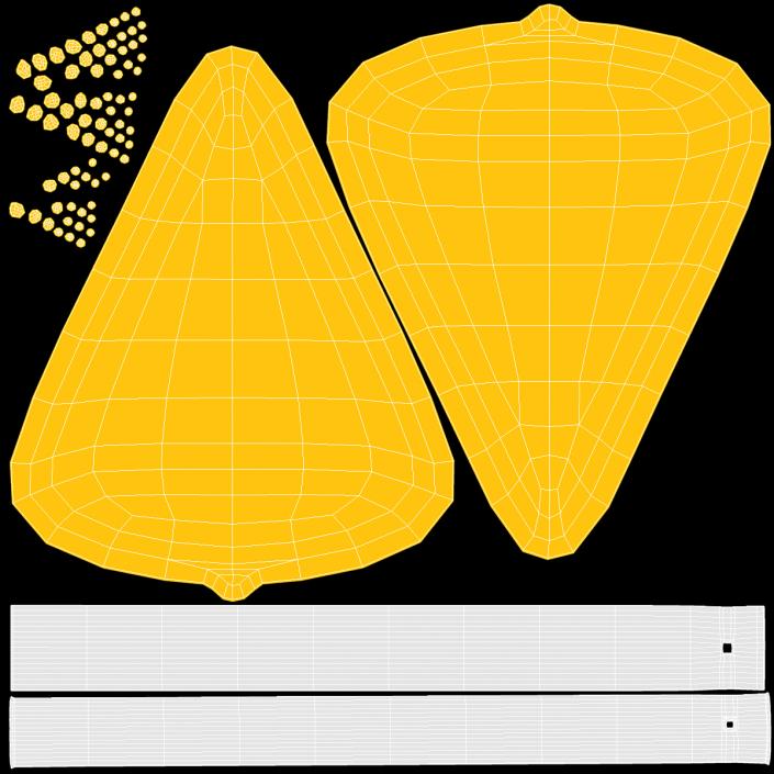 3D Triangle Form Yellow Lollipop 2