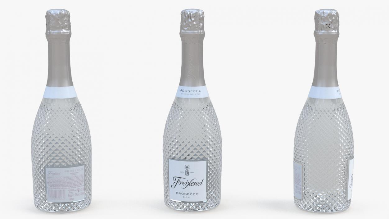 3D model Freixenet Prosecco Sparkling Wine Bottle