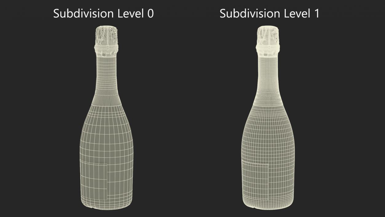 3D model Freixenet Prosecco Sparkling Wine Bottle