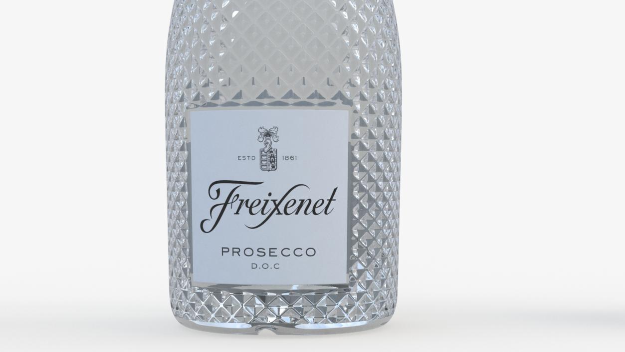 3D model Freixenet Prosecco Sparkling Wine Bottle