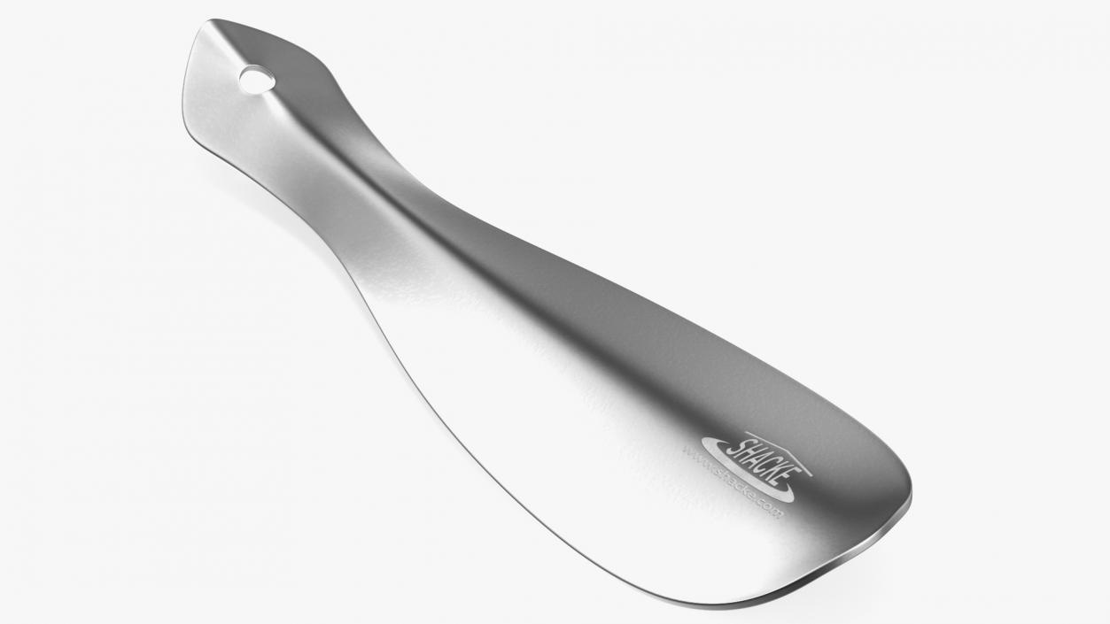 Shacke Stainless Steel Shoe Horn 3D