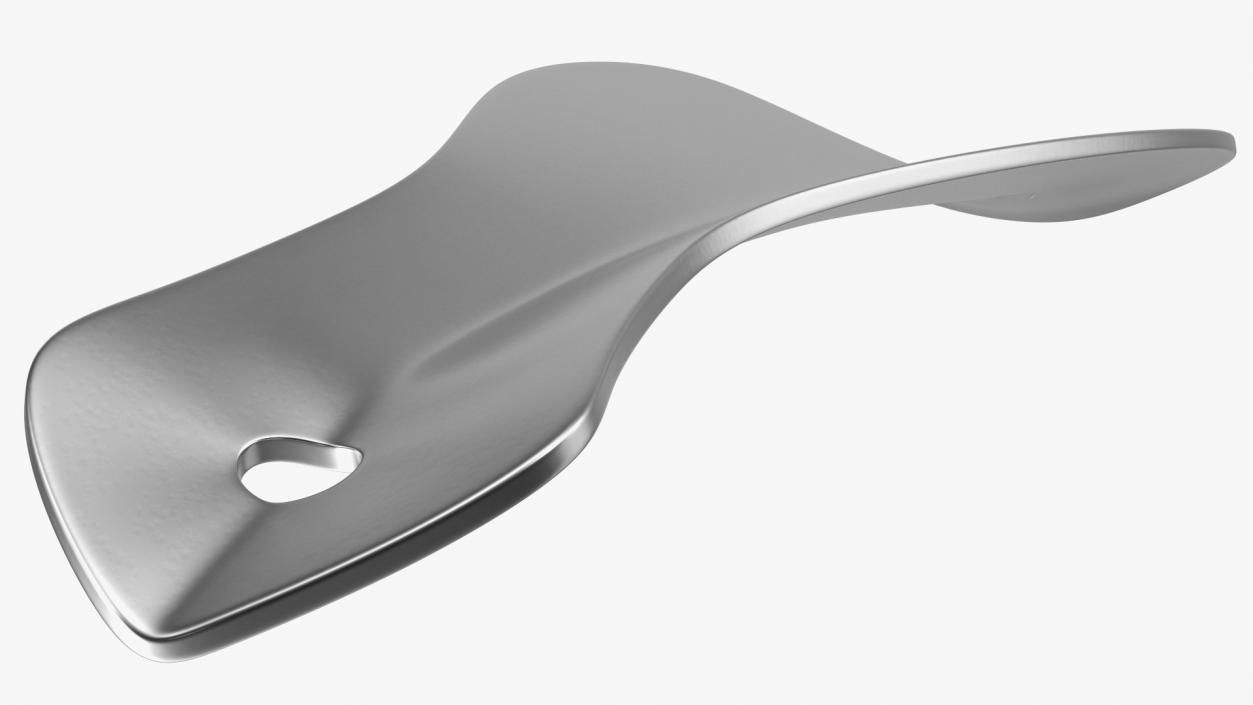 Shacke Stainless Steel Shoe Horn 3D