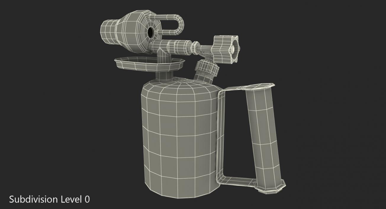 3D Kerosene Blowtorch model