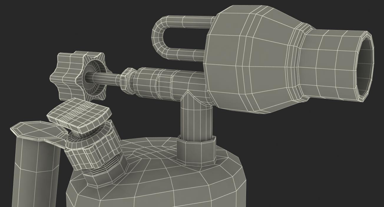 3D Kerosene Blowtorch model