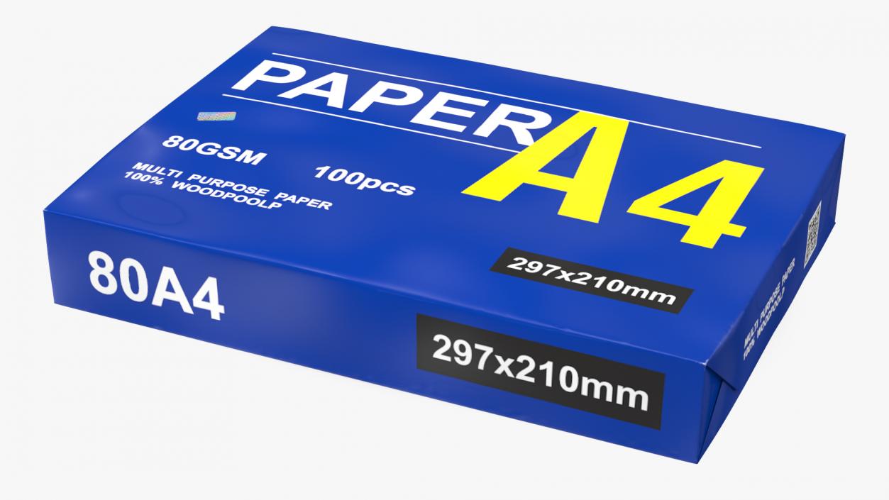 Office Paper Products Collection 3D