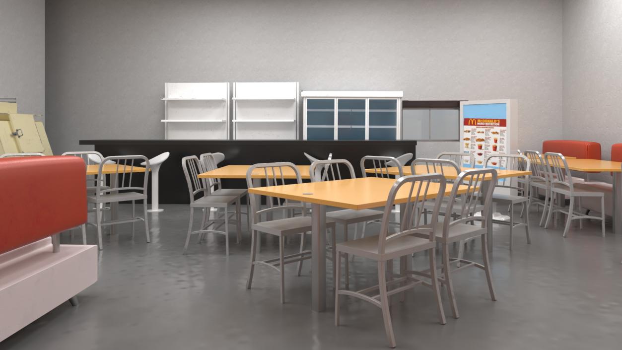 3D model McDonalds Restaurant