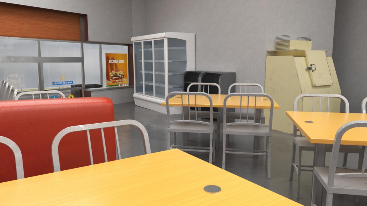 3D model McDonalds Restaurant