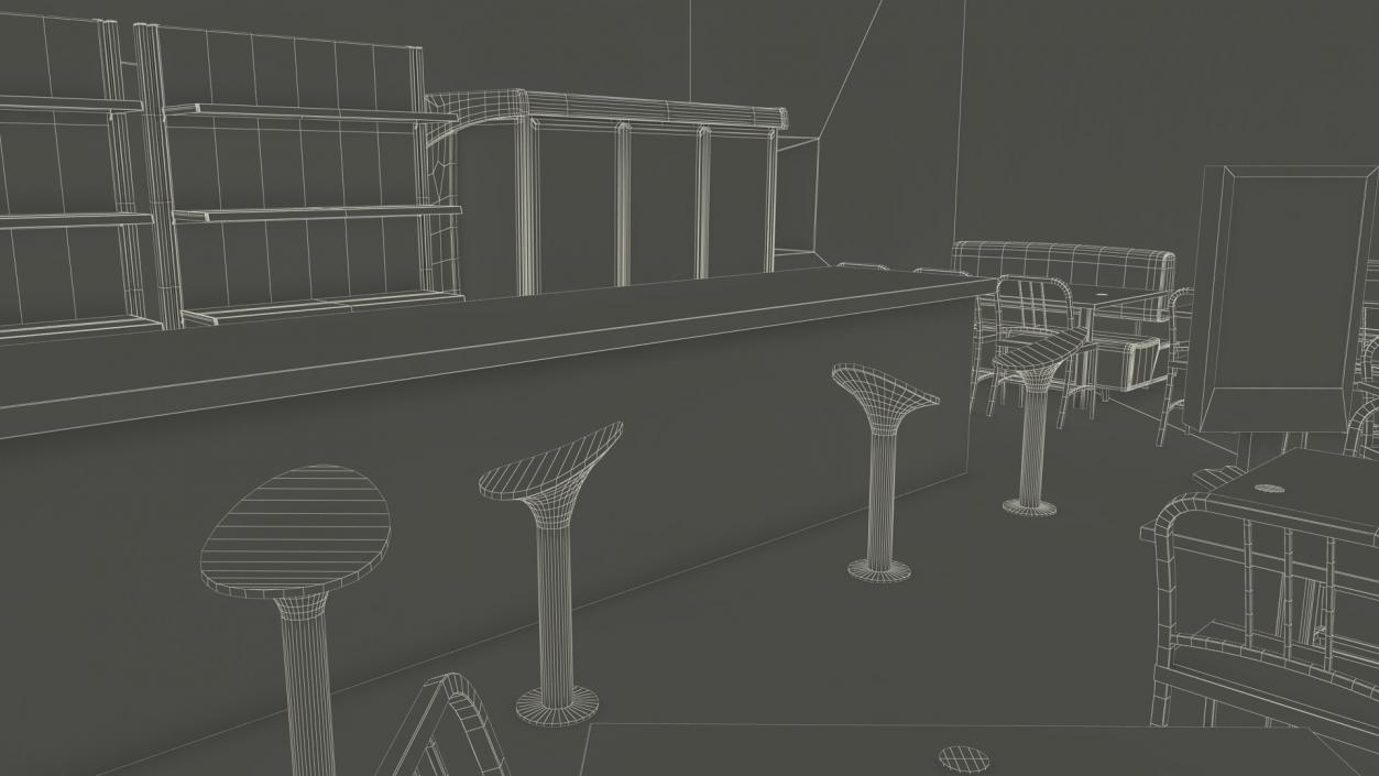 3D model McDonalds Restaurant