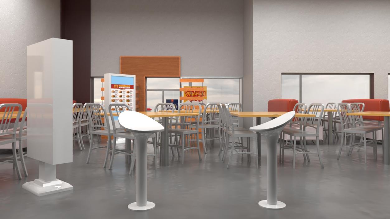 3D model McDonalds Restaurant